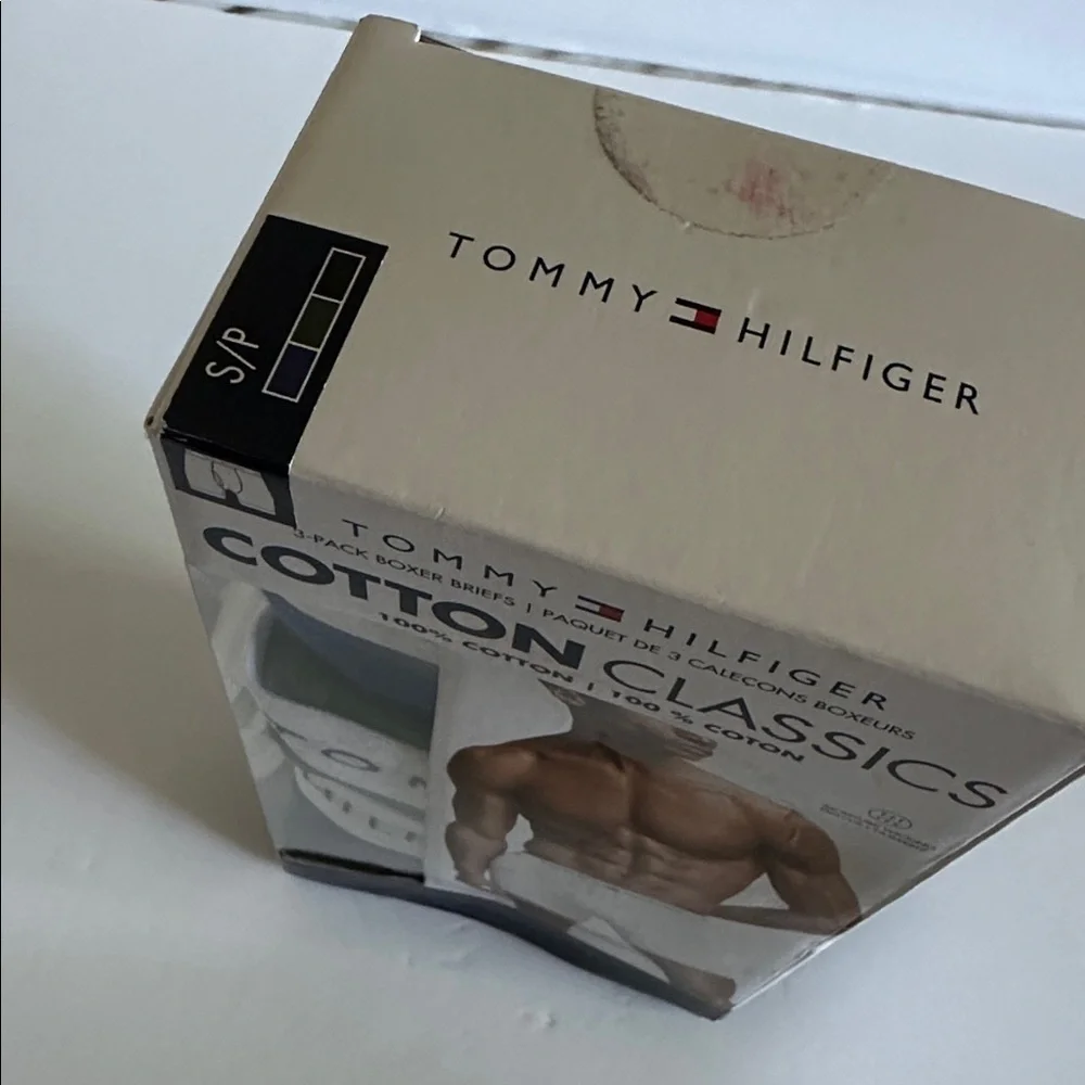 NWT Tommy Hilfiger Men's Boxer Briefs - Navy, White, Forest Green